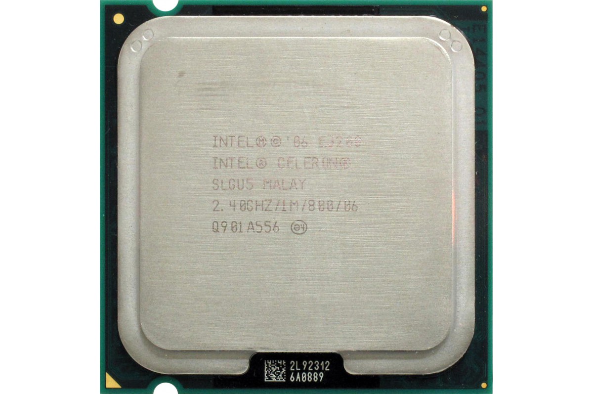 Celeron Dual-Core E3200 (LGA775, 2.40, 1M, 800, SLGU5)